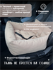 Автокресло для собак, Автокресло для животных Umkapets 55х50см коричневый 1,02E+11